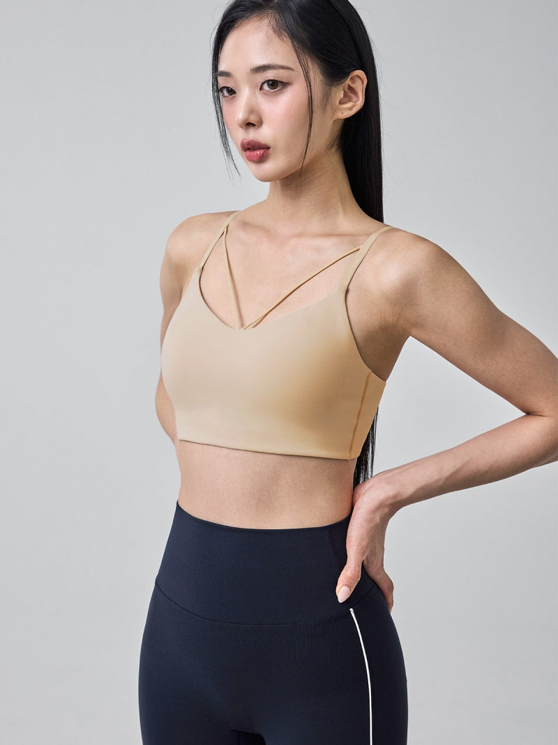 黑標 Power Rise細肩帶短版背心上衣 ｜共5色｜XFK3BR1522