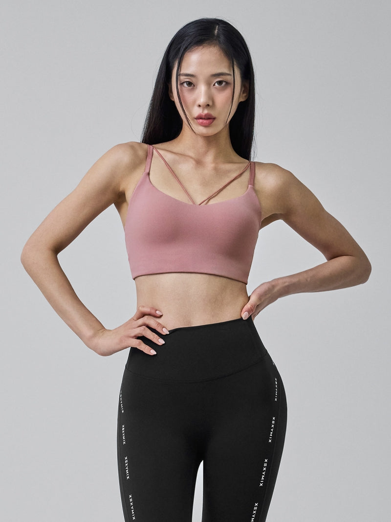 黑標 Power Rise細肩帶短版背心上衣 ｜共5色｜XFK3BR1522