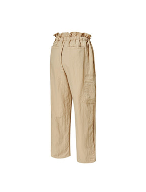 梭羅抽繩工裝寬褲｜共5色｜XFK3PT1104