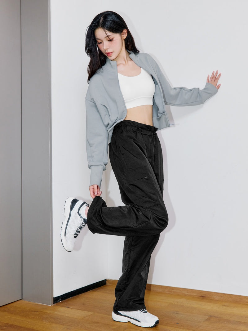 梭羅抽繩工裝寬褲｜共5色｜XFK3PT1104