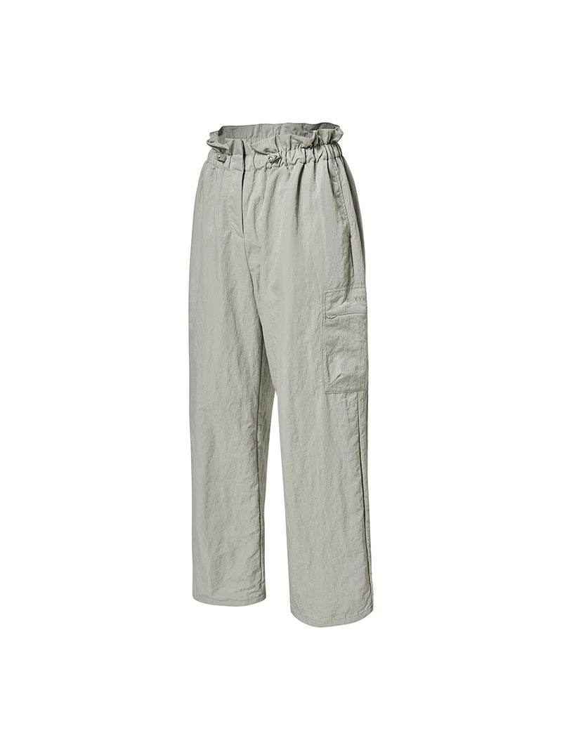 梭羅抽繩工裝寬褲｜共5色｜XFK3PT1104