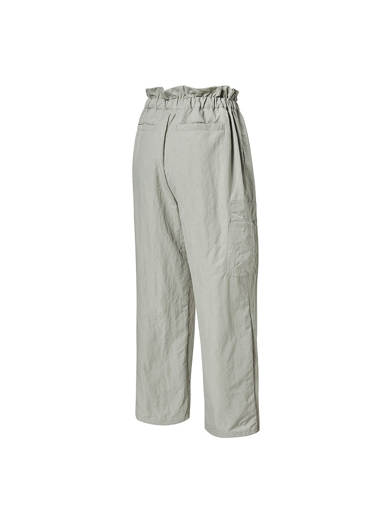 梭羅抽繩工裝寬褲｜共5色｜XFK3PT1104