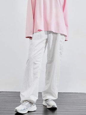 梭羅抽繩工裝寬褲｜共5色｜XFK3PT1104