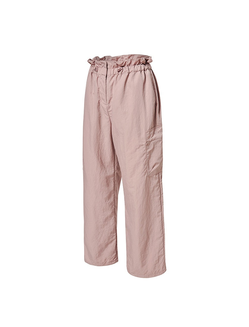 梭羅抽繩工裝寬褲｜共5色｜XFK3PT1104