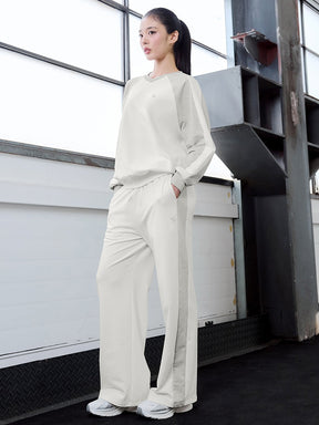 X標誌拼色寬褲｜共3色｜XFK3PT1109