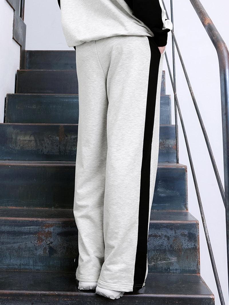 X標誌拼色寬褲｜共3色｜XFK3PT1109