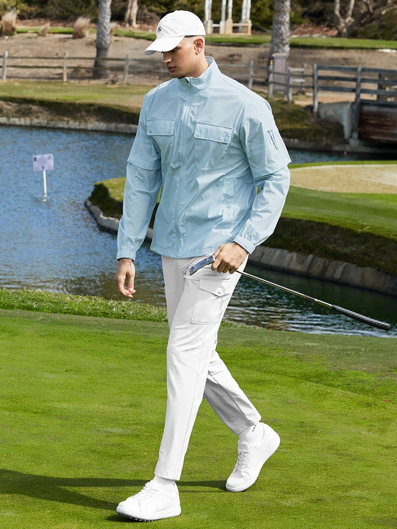 工裝口袋彈力腰帶錐形褲｜共3色｜XMK1PP1201