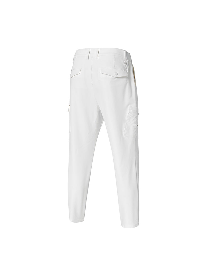 工裝口袋彈力腰帶錐形褲｜共3色｜XMK1PP1201