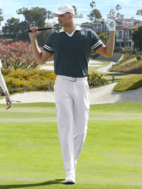 工裝口袋彈力腰帶錐形褲｜共3色｜XMK1PP1201