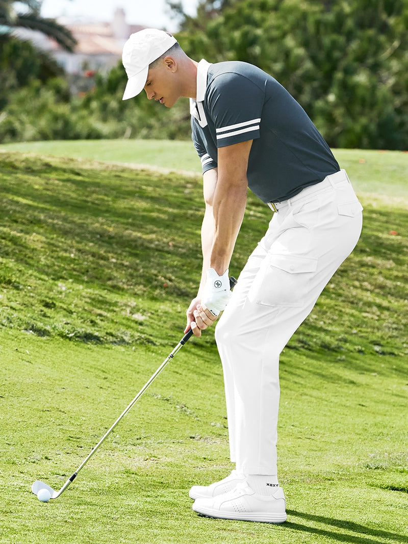 工裝口袋彈力腰帶錐形褲｜共3色｜XMK1PP1201