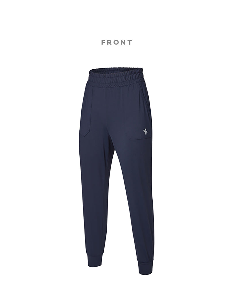 涼感羽毛鬆緊束口褲｜共19色｜XP9208G