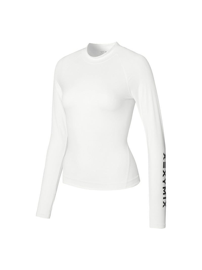 夏日微風修身防曬長袖泳裝上衣（共5色）XSFRT01J2