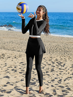 夏日微風撞色短版拉鍊外套｜共5色｜XSFRZ20J2