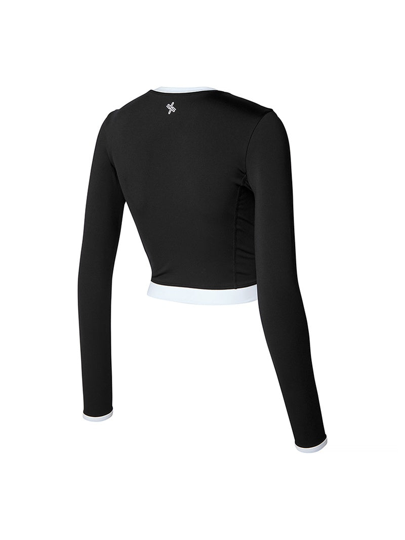 夏日微風撞色短版拉鍊外套｜共5色｜XSFRZ20J2