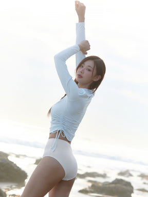 夏日微風比基尼素色泳褲｜共15色｜XSFWT40J2