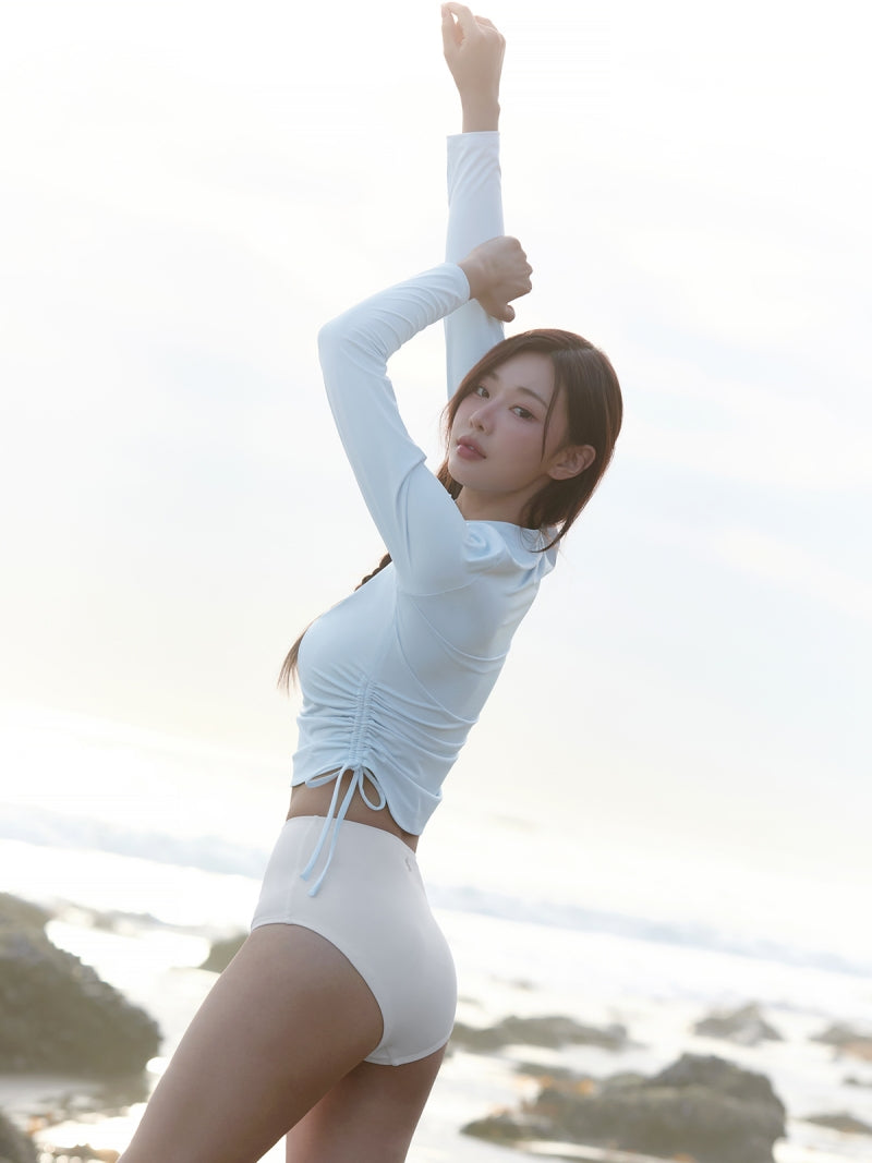 夏日微風比基尼素色泳褲｜共15色｜XSFWT40J2