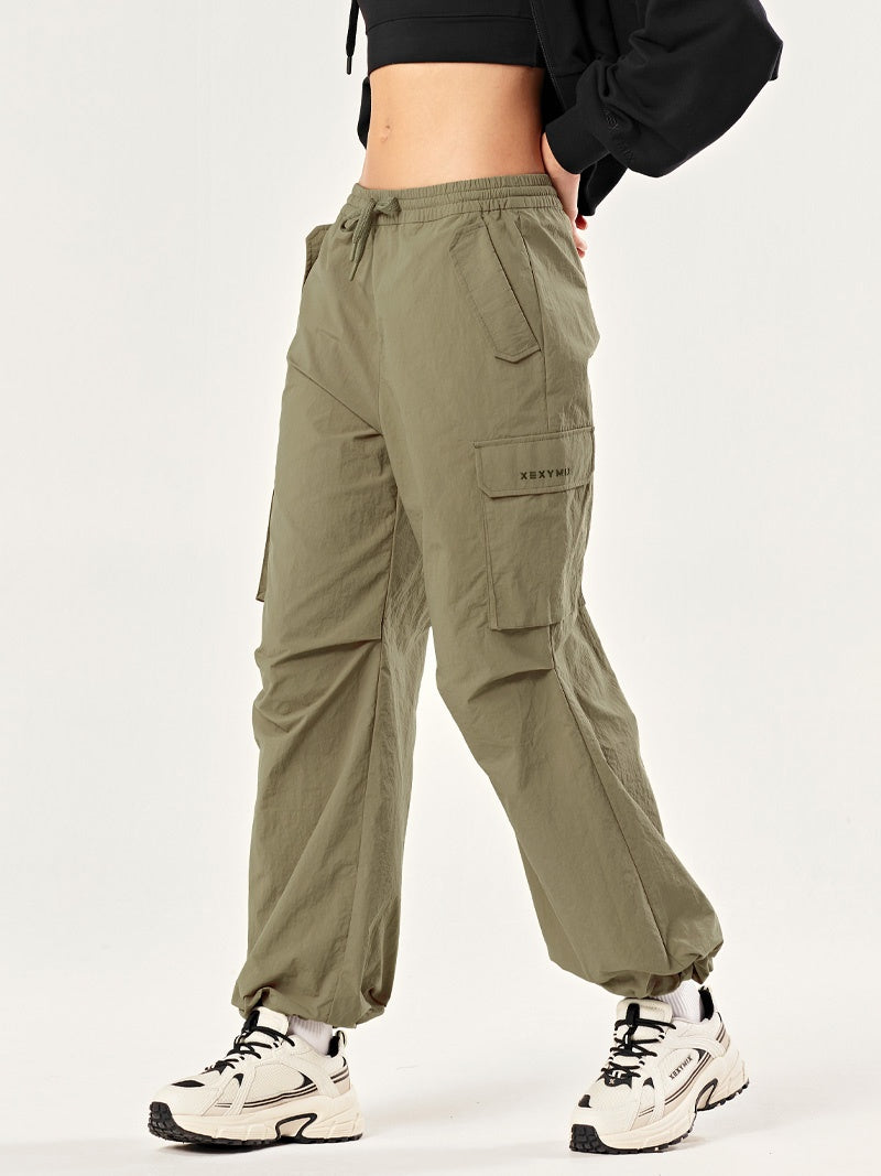 街頭工裝風格束口兩穿寬褲｜共3色｜XTFTP04J1