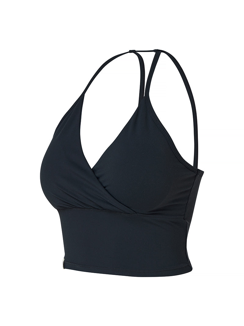 V領繞脖設計瑜伽風格背心上衣｜共4色｜XWFBR06H2