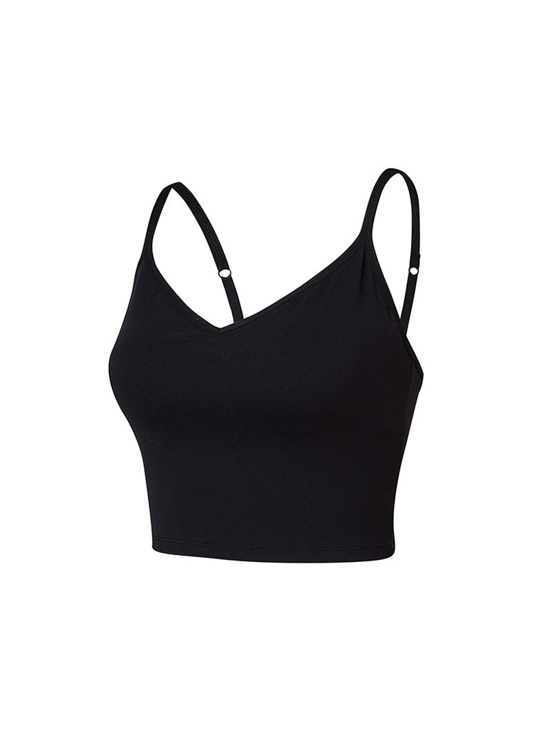 黑標BREATHE桃心領細肩帶背心上衣｜共4色｜XWFBR08J1