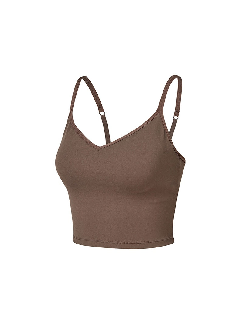 黑標BREATHE桃心領細肩帶背心上衣｜共4色｜XWFBR08J1