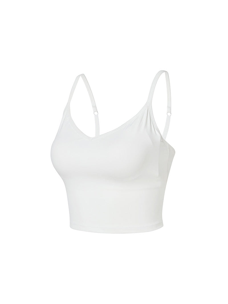 黑標BREATHE桃心領細肩帶背心上衣｜共4色｜XWFBR08J1