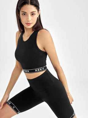 黑標360N 文字標誌短版背心上衣｜共4色｜XWFBR10H2