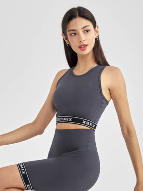 黑標360N 文字標誌短版背心上衣｜共4色｜XWFBR10H2