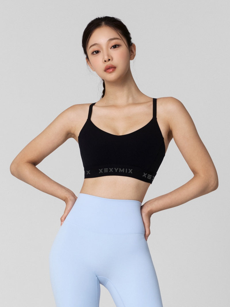 黑標Power Rise文字下襬運動背心上衣｜共5色｜XWFBR15J3