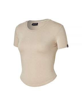 柔軟彈力短版短袖上衣｜共8色｜XWFST08H2